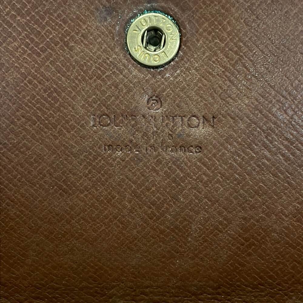 Louis Vuitton Pochette Porte Monnaie Credit Monogram Long Wallet M61725 - Picture 6 of 6
